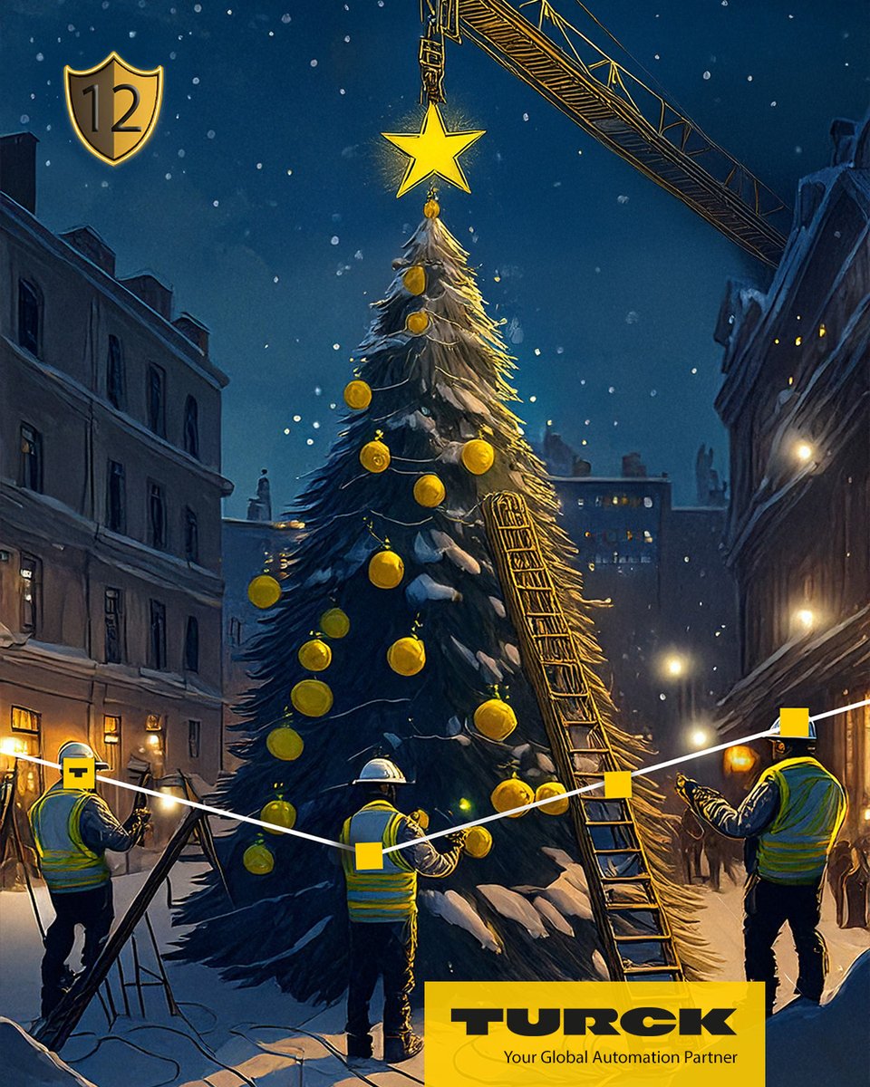 turck's tweet photo. 🎄Ensuring a safe & harmonious holiday season! Just like decorating a grand Christmas tree, keeping industrial systems safe & synchronized requires precision & innovation. Stay safe with #Turck: https://t.co/PRGC8MseN6
#GlobalAutomationPartner #AdventCalendar #InnovateAutomate https://t.co/YGcjzO5yiq