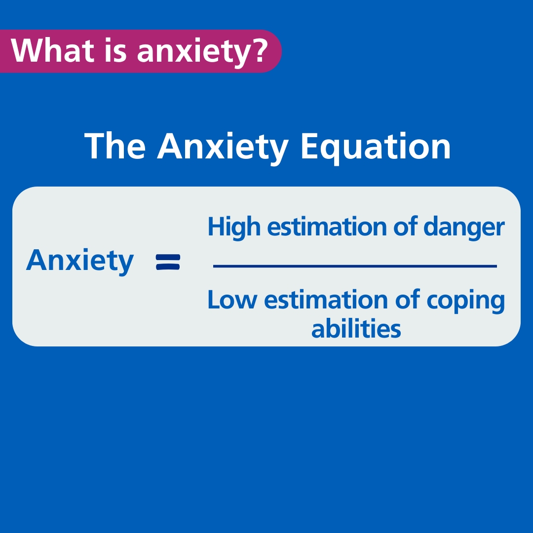Anxiety is something many of us experience, and understanding it is the first step to managing it. The anxiety equation helps explain what anxiety is and what causes it.

#MentalHealthAwareness #UnderstandingAnxiety #YouAreNotAlone