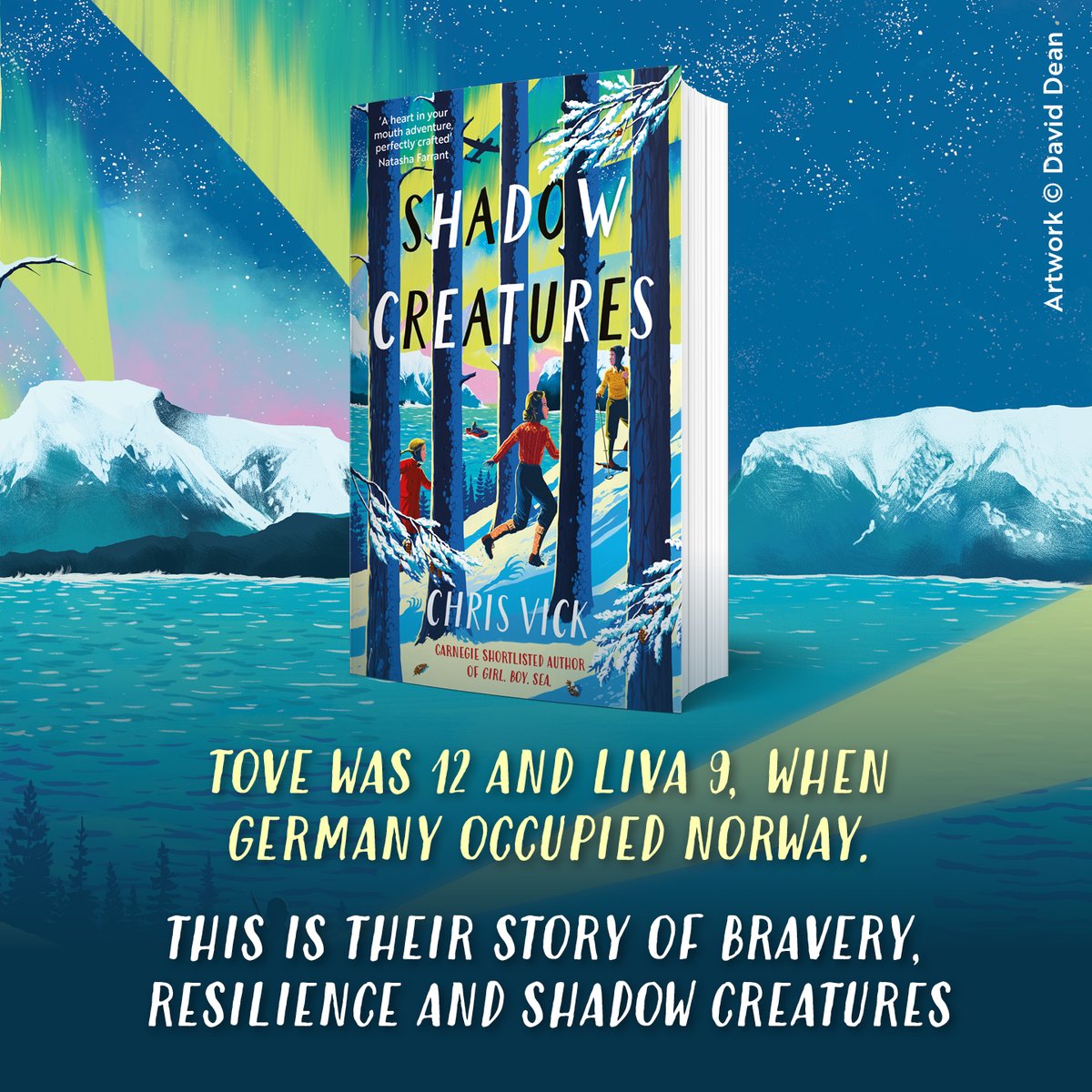 _ZephyrBooks's tweet photo. 'A heart in your mouth adventure, perfectly crafted by a brilliant writer' NATASHA FARRANT
#ShadowCreatures is the outstanding new novel from Carnegie-shortlisted author @chrisvickwrites 🌲
Out now: https://t.co/VnXTOkwnf7 https://t.co/V6z6OInALk