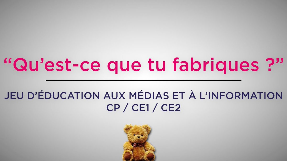 ♣️Jeu premier degré: "Qu'est-ce que tu fabriques ?" est un jeu d'Éducation aux médias et à l'information à destination du cycle 2. 🎯l'objectif est d'apprendre aux élèves à différencier publicité et information. <a href="/LeCLEMI/">CLEMI</a> #ÉducMédiasInfo