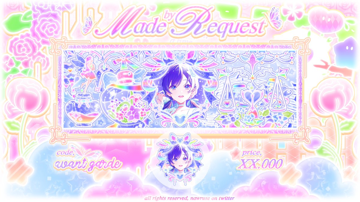 ՟ʚଓ. . .NA-RUSE! TEMPLATE 75K tweet media