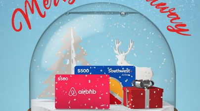 SweepsMasters's tweet image. Very Merry Travel #Giveaway ✈️🎄 enter
at wn.nr/skZTSUL to #win Thomas J. Henry A Very Merry Travel ✈️✨
Dreaming  of holiday adventures? Enter now for your #ChanceToWin a $500  Southwest Airlines #GiftCard N $500 Airbnb Gift Card!