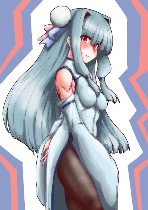 今日の日課はチーパオ黒タイツ琴葉葵ちゃんです 