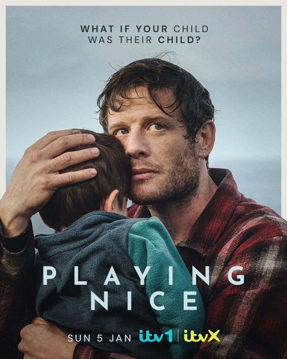 Brand new psychological thriller Playing Nice

Coming to <a href="/ITV/">ITV</a> and <a href="/ITVX/">ITVX</a> on Sunday 5th January 2025 at 9pm

<a href="/jginorton/">james norton news</a> <a href="/NiamhAlgar/">Niamh Algar</a> #JamesMcArdle #JessicaBrownFindlay