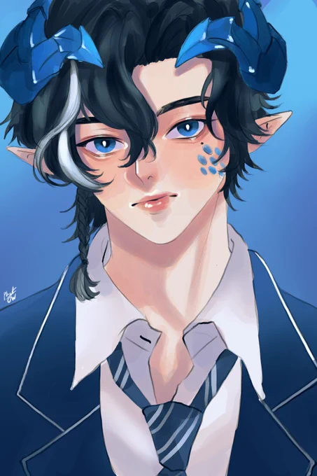 ไม่ได้วาดโชยะนานมาก แสนคิดถึง  #ChoyaArt 