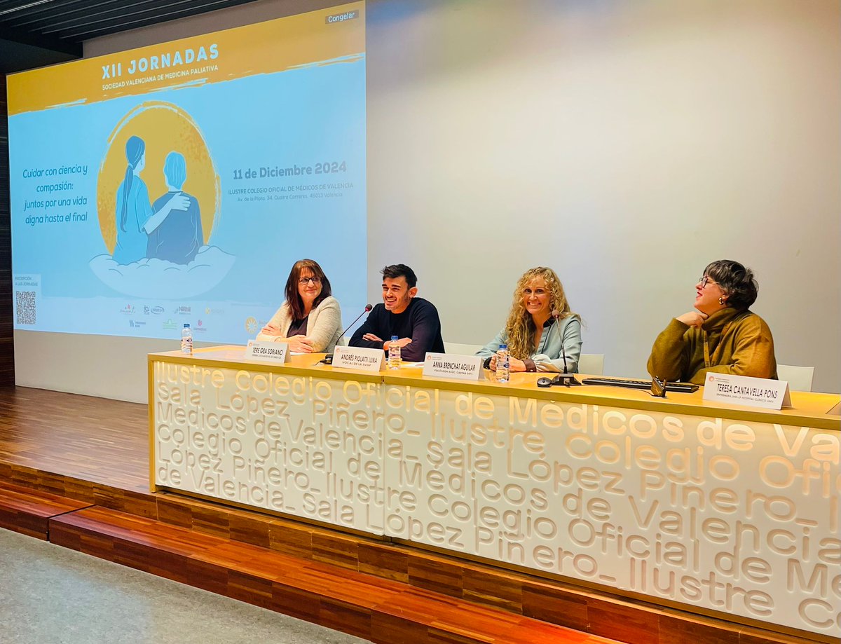Ayer la <a href="/SVMPaliativa/">SVMPaliativa</a> celebró una excelente jornada de formación. La compañera Anna Brenchant del EAPS de <a href="/AsocCarena/">Asociacion Carena</a> participó tratando el tema de la prevención y afrontamiento de la claudicación familiar. #Fundaciólacaixa #enfermedadesavanzadas #finaldevida