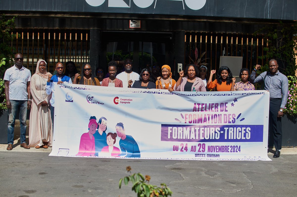 Roajelf/Senegal (@roajelfsenegal) on Twitter photo Retour en images sur la session de formation des formateurs-trices pour participer à la relève générationelle à travers le partage d’expériences et de connaissances dans les pays du projet.
#Empowomen #Alpojef #leadershipfeminin <a href="/CooperacionESP/">Cooperación Española</a> Retour en images sur la session de formation des formateurs-trices pour participer à la relève générationelle à travers le partage d’expériences et de connaissances dans les pays du projet.
#Empowomen #Alpojef #leadershipfeminin <a href="/CooperacionESP/">Cooperación Española</a>