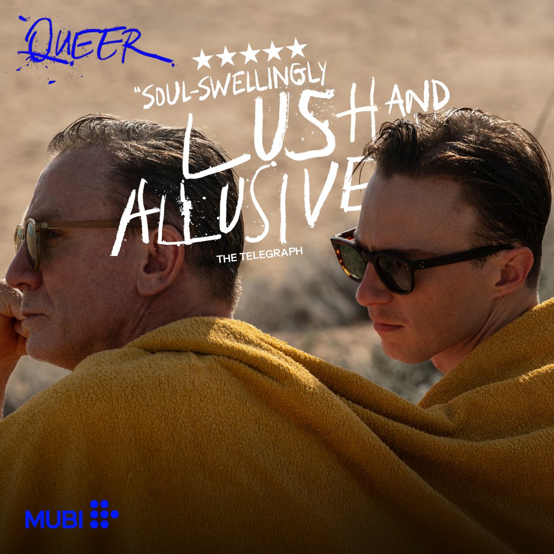 QUEER is showing here from tonight!
Don't miss it!