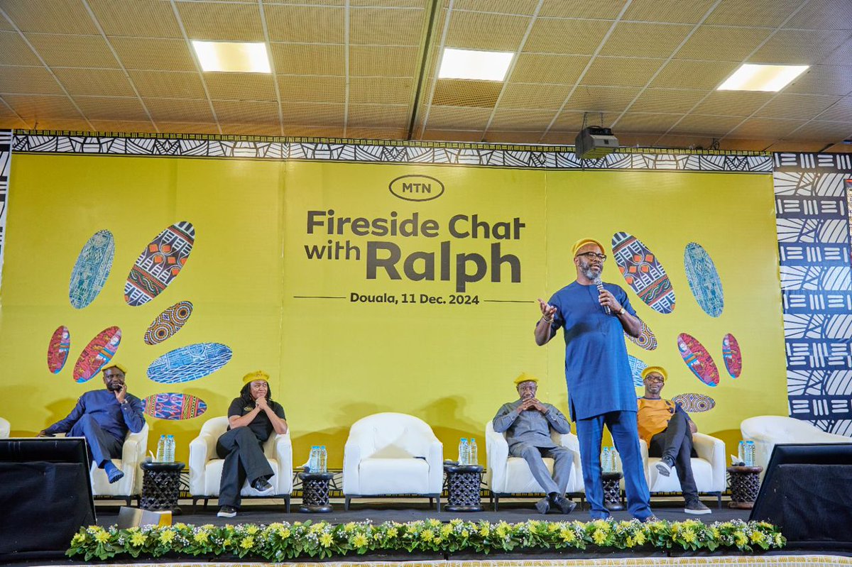 MTNCameroon's tweet image. @MTNGroup CEO @RalphMupita and team concluded a productive visit to Cameroon with a town hall meeting, sharing MTN’s vision for 2025 and gathering valuable employee feedback to strengthen MTN’s culture. 

#DoingGoodTogether #DoItSmart #PlayYourPart #CloseTheGap