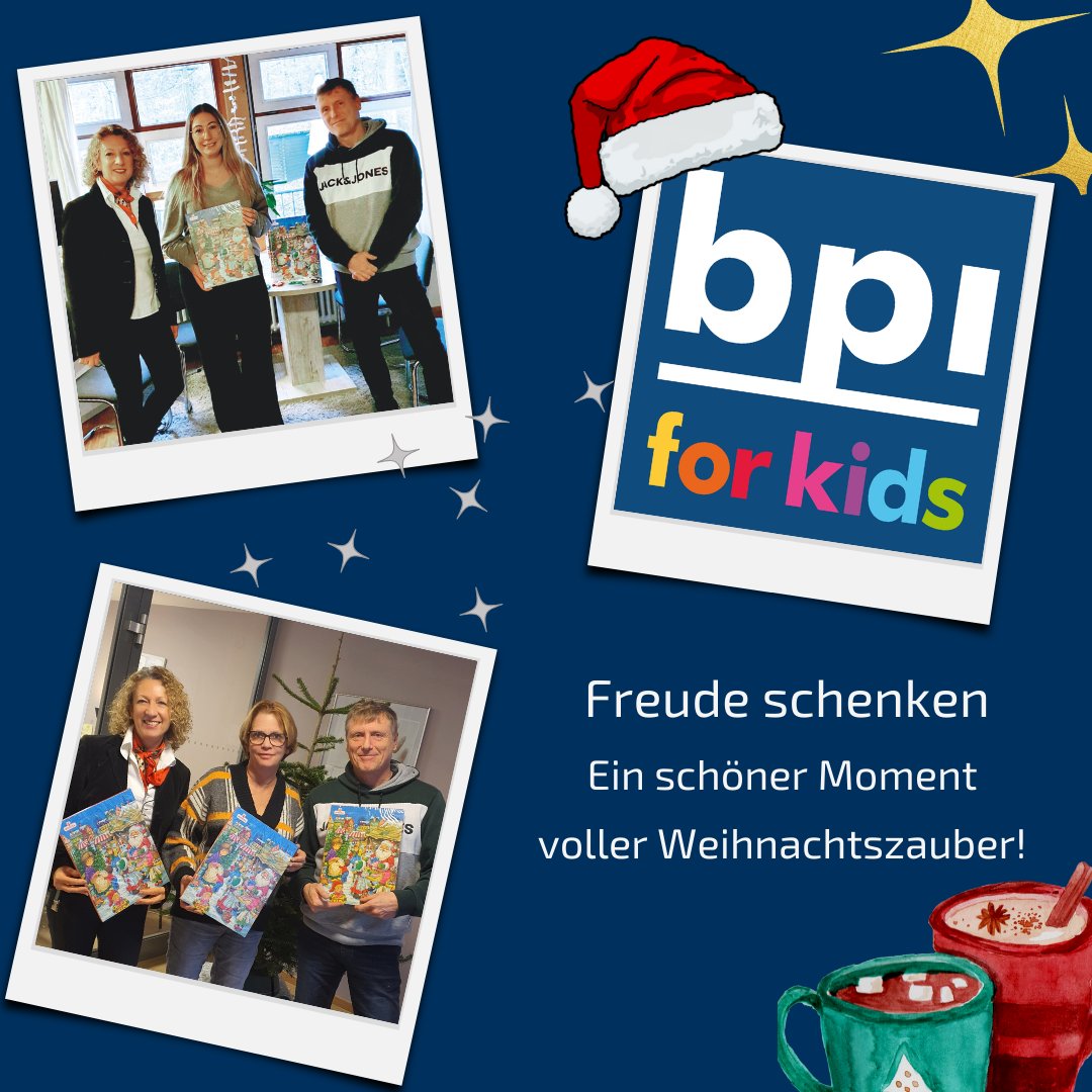 bpi_solutions's tweet image. Freude schenken! Letzte Woche durften wir eine ganz besondere Tradition fortführen: Die Geschenkeübergabe im Kinderhaus Wintersheide und im Jugendwohnheim Linie 3. Wir hoffen den Kindern eine schöne Weihnachtszeit zu bereiten. 💝
 #Spendenaktion #ITMitHerz  #bpisolutions