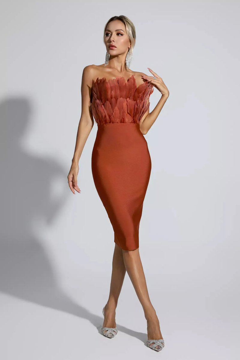 catchallNice's tweet photo. brown feather dress
https://t.co/JFmqdaKmDL
#catchall #mididress #fashion #dresswithfeathers #sexywears #partydress https://t.co/nDgKmzD64q