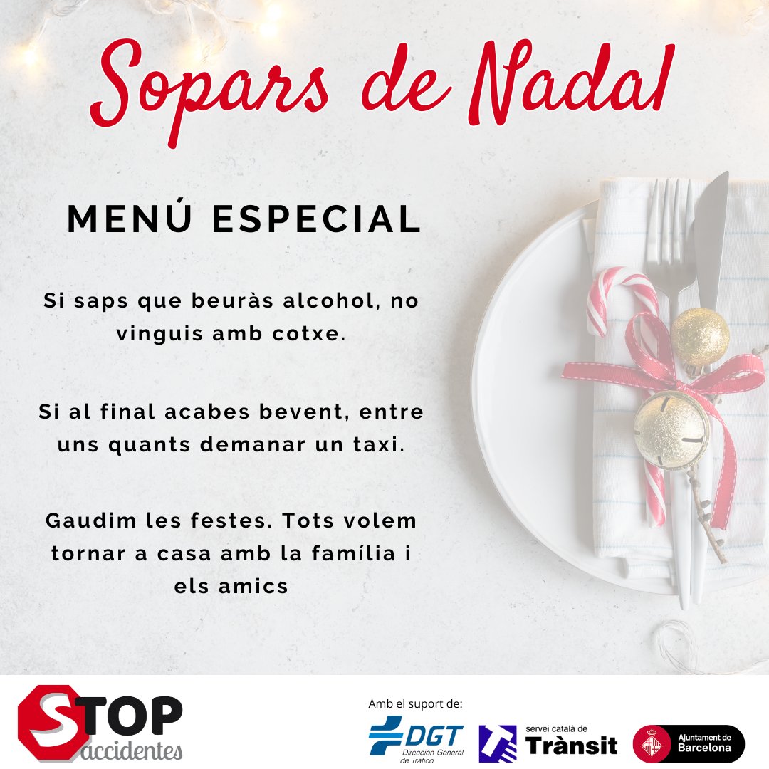 StopAcciCat's tweet photo. Dels 862 conductors morts el 2023 i sotmesos a anàlisi, el 53,6% van donar positiu en alcohol, drogues i/o psicofàrmacs.
Recorda que les males decisions suposen una conducta de risc.
#MoueteSegur #ObjectiuZero #Nadal #AnyNou https://t.co/lOyBR89Fv8