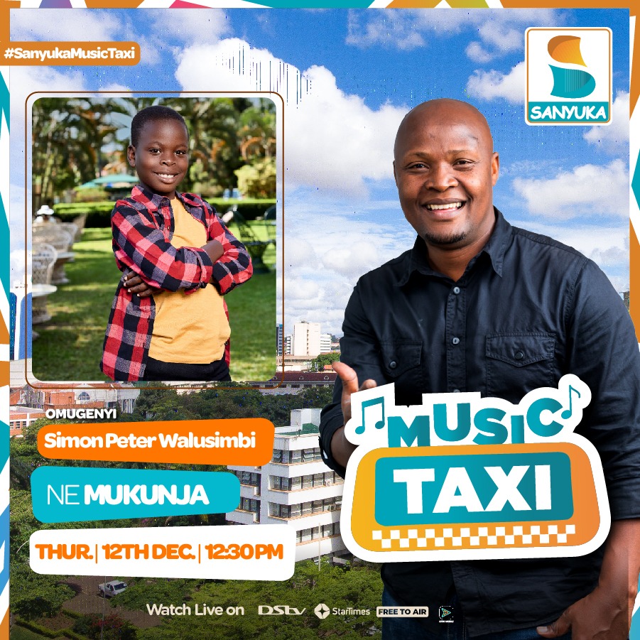 NkinziMovie's tweet photo. Join us for Music Taxi with the hottest kids on the block at Midday on @sanyukatv with @MukuMukunja. 

Baby Passion and Simon Peter will be talking about everything Nkinzi. 

Please tune in. 
#NkinziMovie https://t.co/dufWnMiaqr