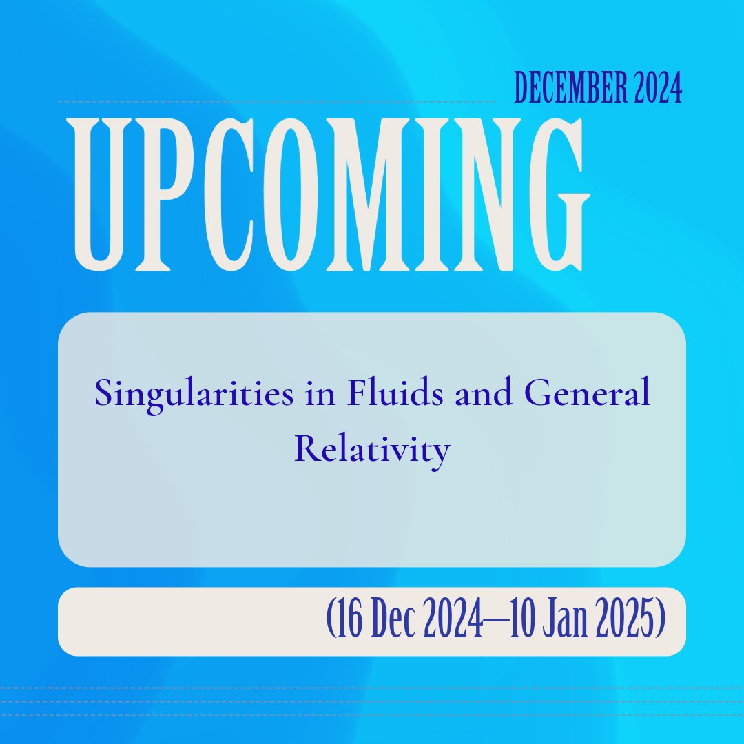 Institute for Mathematical Sciences at NUS tweet media