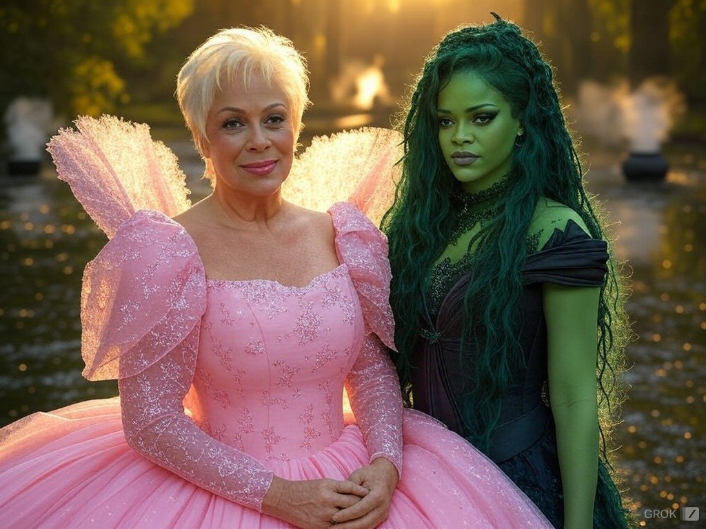 Exclusive: The 2nd Wicked movie has been reshot with Denise Welch and Rihanna now playing the the lead roles