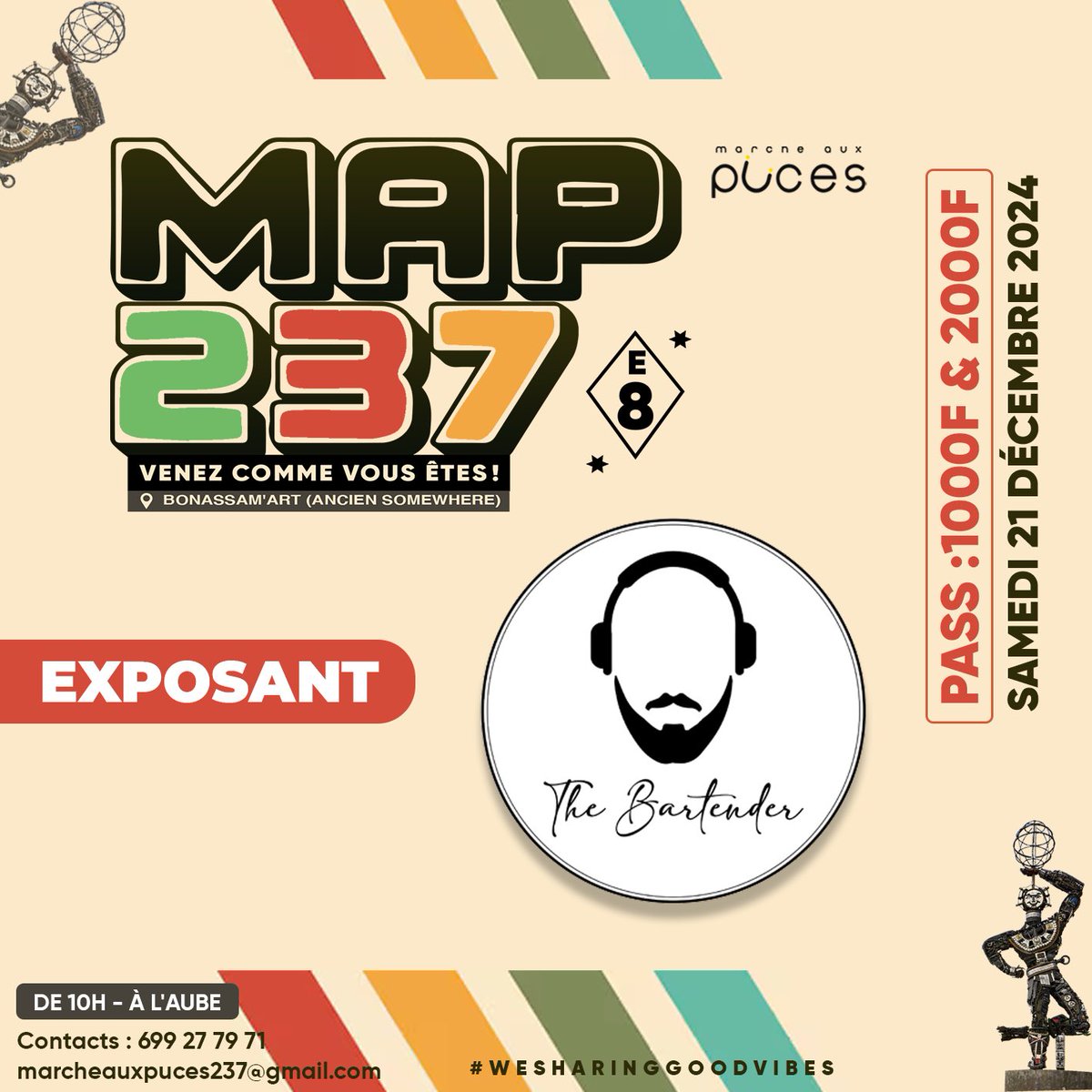 the_bartender22's tweet photo. Hello!!!
Et si on se retrouvait tous le 21 décembre pour une journée exceptionnelle?
Comme d’habitude les cocktails seront à 2500f et le pack de 3 à 5000f.
Je compte sur votre présence, ne venez pas seul et ne gardez pas l’info❤️
Cc @MAP237
#TheBartender https://t.co/HtKYJlcolY