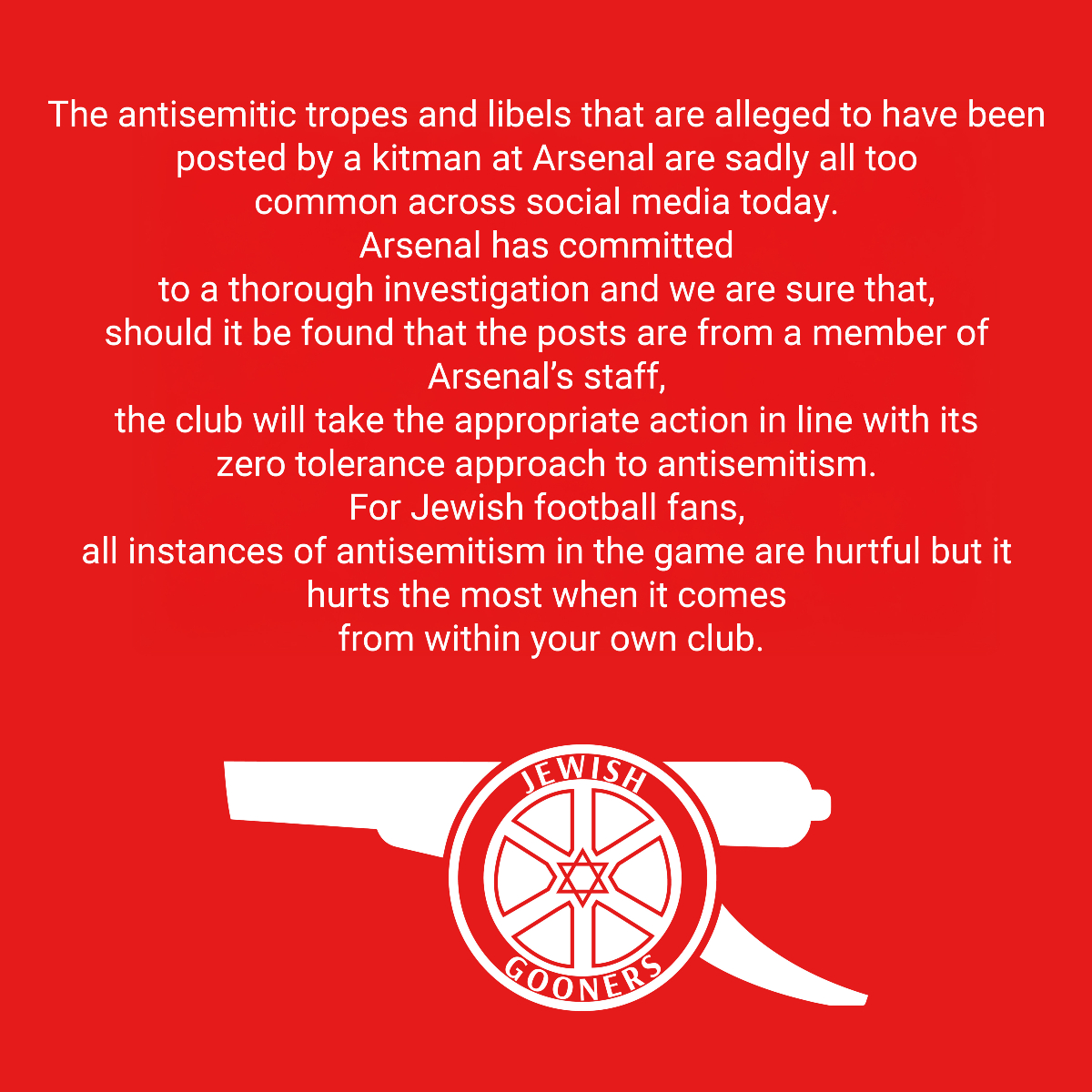 JewishGooners tweet media