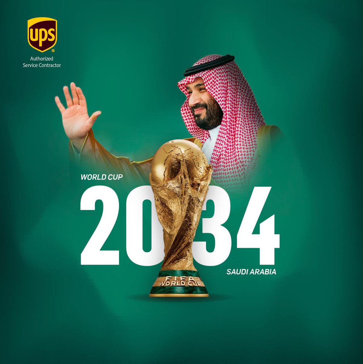 نبارك للمملكة العربية السعودية فوزها باستضافة كأس العالم 2034، إنجاز عالمي يعكس مكانة الوطن ورؤيته الطموحة للمستقبل.

#نحلم_ونحقق 
#كاس_العالم_2034