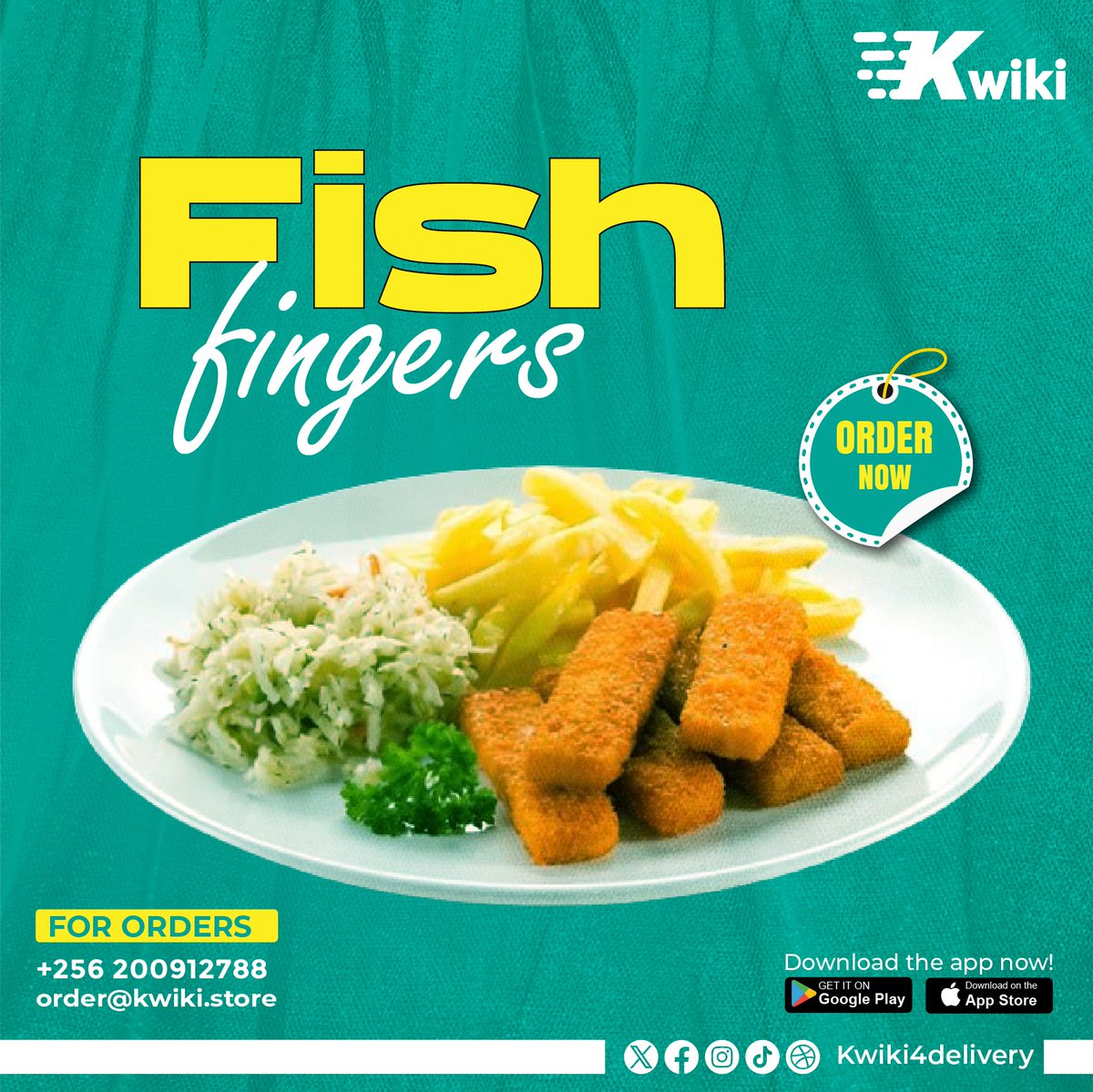 kwiki4delivery's tweet photo. Order your favorite meal from Kwiki and have it delivered quickly and conveniently. Enjoy a delicious lunch without leaving your desk.

#KwikiDeal #kwiki4delivery https://t.co/Q7s7KUFDHp