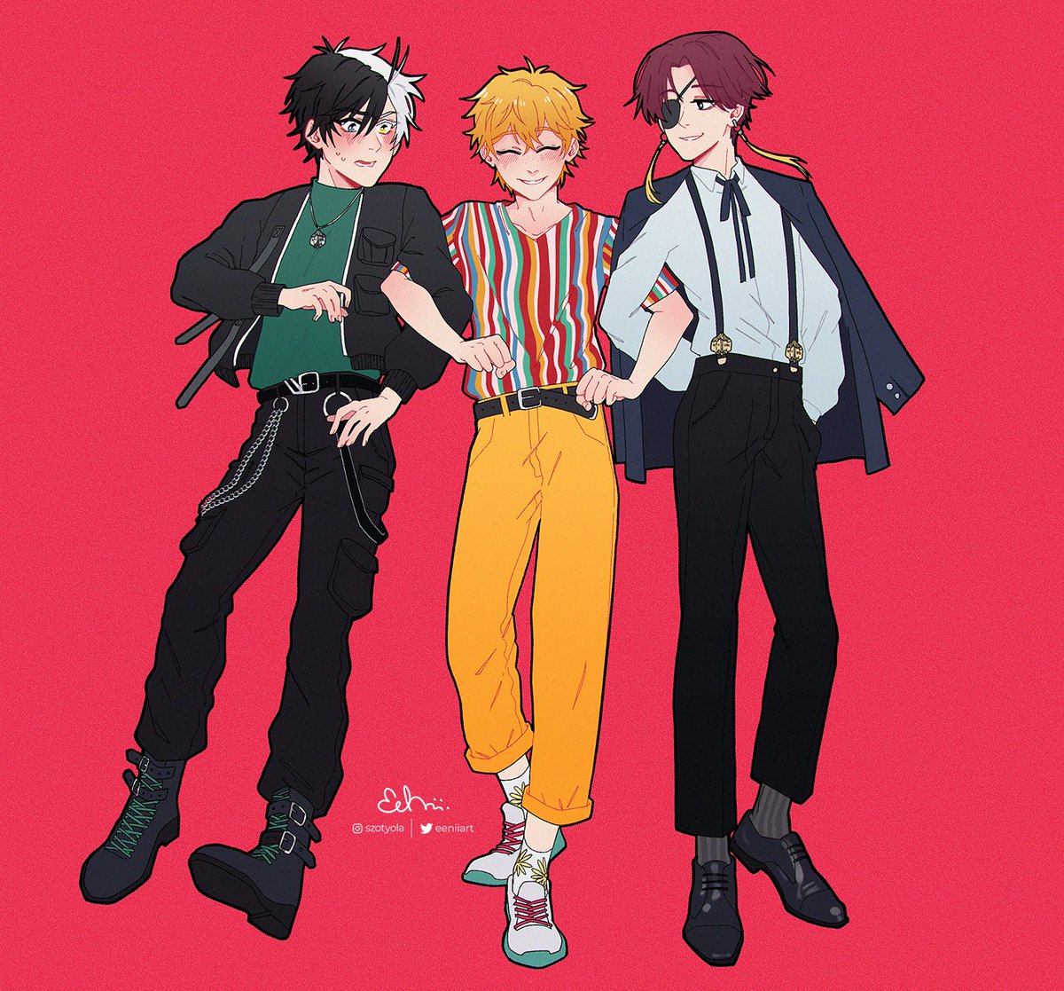 Second day of Furin Trio Week! 🌸📒🫖

✨ Fashion ✨

#WINDBREAKER #ウィンブレFA #furintrioweek