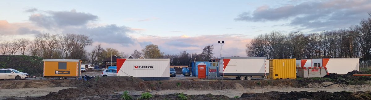 Startmoment 41 woningen Hazerswoude!😊

#plegtvos #westvaartpark