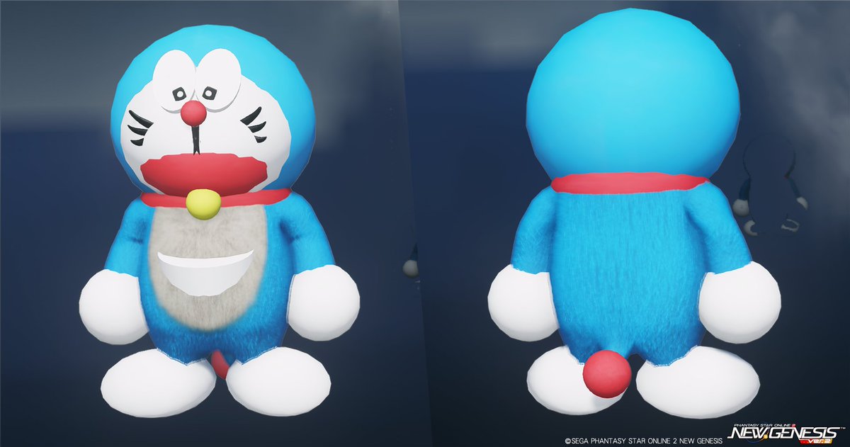 PSO2NGS #ナナカードの工房 ドラえもんの再現っぽく。 アクセを工夫し