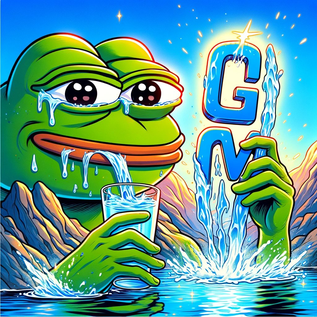 $GM degens 💎 

Drink water
Buy $GM

Repeat