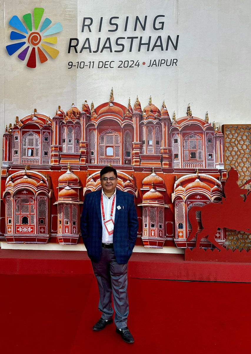 jpchugh's tweet photo. Dec 11, 24 – A landmark day at Rising Rajasthan Honored to witness the inauguration of the LUB Skill Development Centre.
With Rajasthan aiming for a ₹30T economy in 5 years, we’re committed to driving the Viksit Bharat, Viksit Rajasthan. Let’s build a skilled, prosperous future! https://t.co/4HYf9VI2KG
