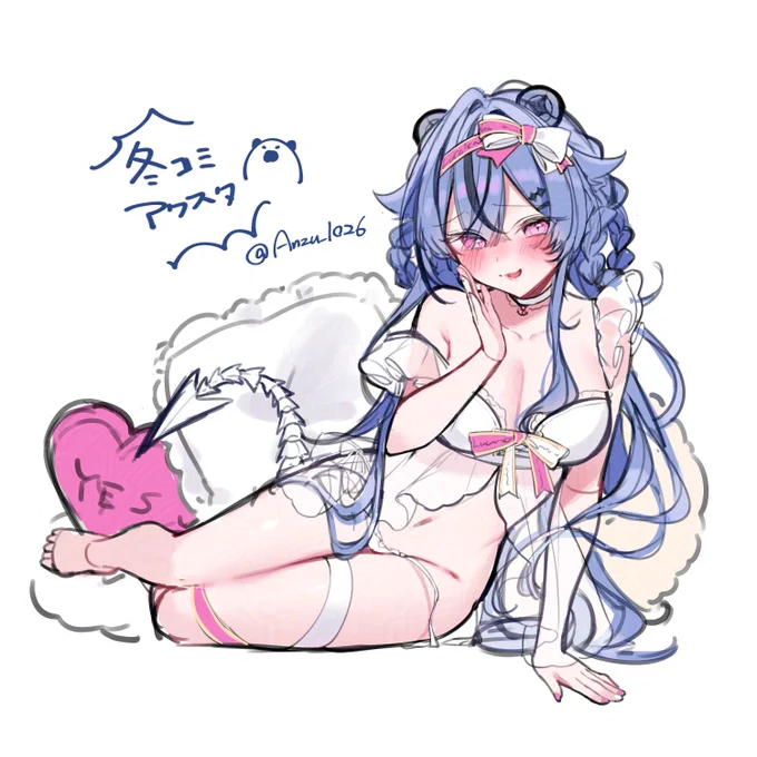 冬コミのルチカアクスタはこんな感じのが出ます!!ウオオ 