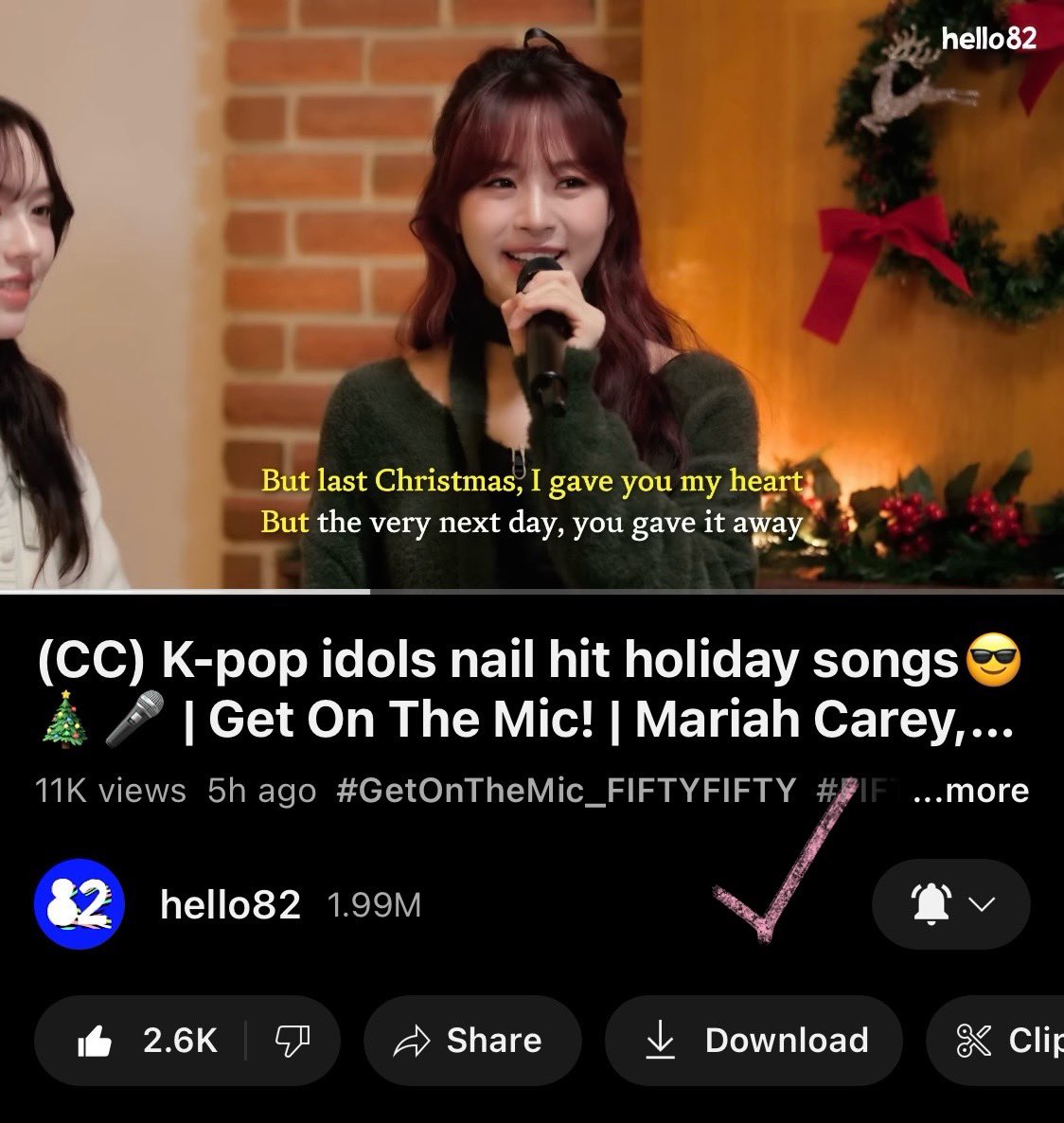 giosworldx's tweet photo. @hello82official @we_fiftyfifty Thank you for this fun video.
#GetOnTheMic_FIFTYFIFTY #FIFTYFIFTYxhello82 #FIFTYFIFTY #hello82 @hello82official
🔗 https://t.co/Ec4GSzECsL… https://t.co/UT9rIEDA9b