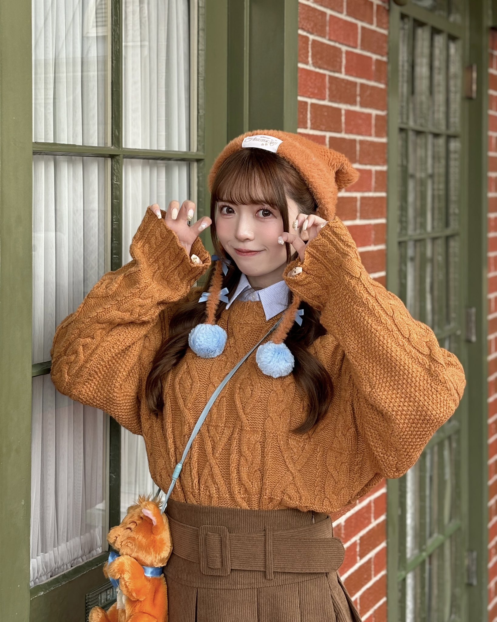 新品 東京ディズニーリゾート ニット帽 マリーちゃん