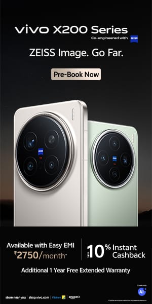 Wow!!! Hurry up guys, it's a bumber phone. I love Vivo 
#vivoX200Series
