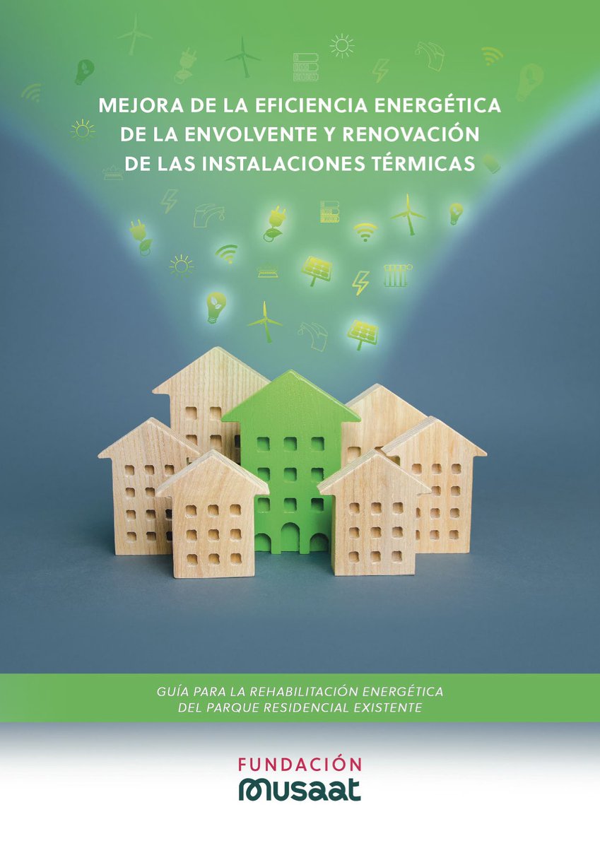 📗Ya puedes descargar nuestra publicación ‘Mejora de la eficiencia energética de la envolvente y renovación de las instalaciones térmicas. Guía para la rehabilitación energética del parque residencial existente’.

📖Una visión completa de las diversas formas de mejora energética