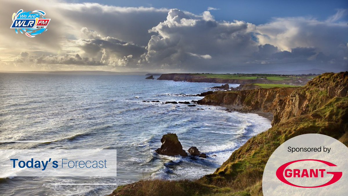 🌥️ A largely dry and mostly cloudy day, with just limited sunny spells.
🌡️ Highest temperatures of 4 to 6 degrees.
👉 #WaterfordWeather with thanks to <a href="/GrantIRL/">Grant IRL</a> for more see wlrfm.com/weather