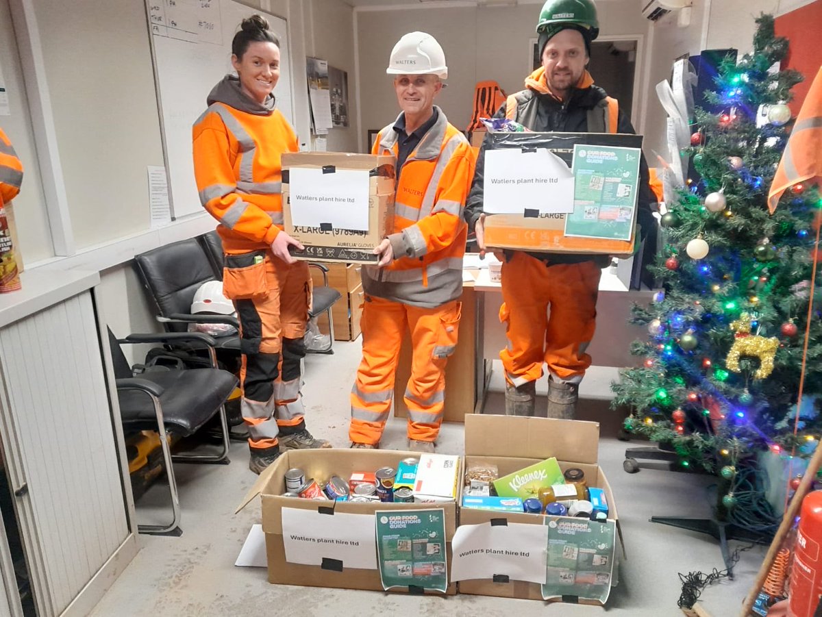 TheWaltersGroup's tweet photo. Many of our sites and offices are arranging pre Christmas collections for food banks. @TrussellUK #waltersway https://t.co/XL3pOyQzEK
