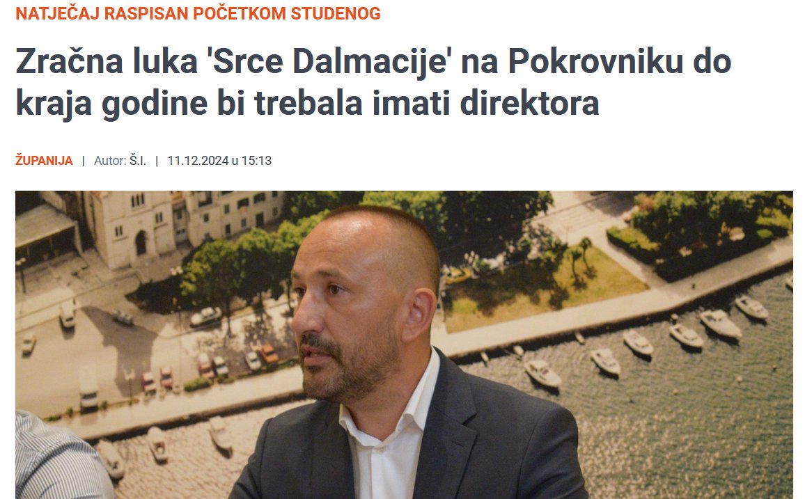 najbitnije je imenovati direktora ledine na pokrovniku i trositi pare iz proracuna. to sta direktor nema aerodrom ne smi ga sprijeciti da prima nezaradjenu placu