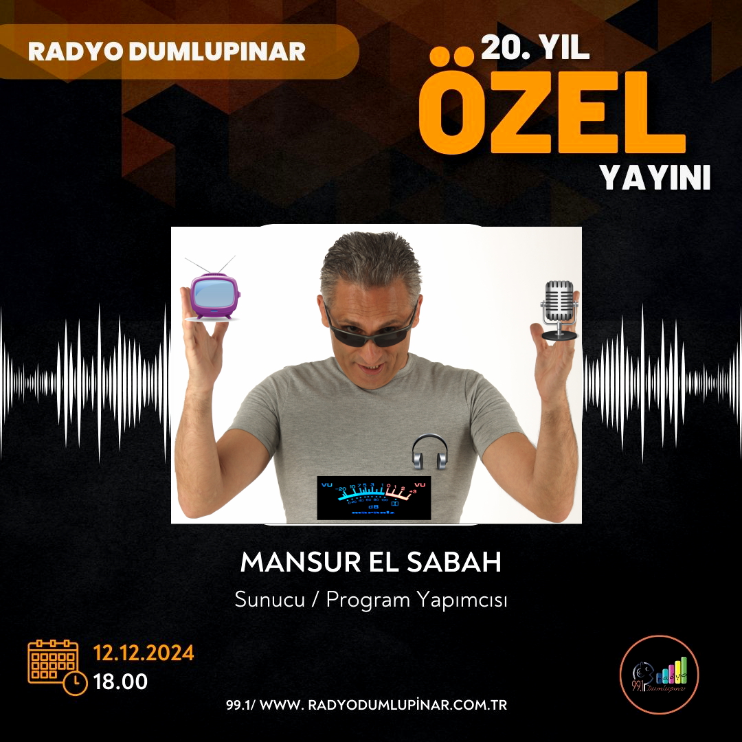 Mansur EL SABAH® 🇹🇷 (@mansurelsabah) on Twitter photo #MEShaber ! 📻
Bu akşam saat 18:00 de "Kütahya Dumlupınar Üniversitesi" ,
Radyo Dumlupınar Canlı yayınında sizlerleyim !!! 💕radyodumlupinar.com.tr
#Kütahya #DPÜ <a href="/RadyoDumlupinar/">Radyo Dumlupınar</a> <a href="/universitemdpu/">Kütahya Dumlupınar Üniversitesi</a>
#silkeleyecekler #Mackolik #Habertürk <a href="/alemfmcom/">Alem FM</a> #MEShaber ! 📻
Bu akşam saat 18:00 de "Kütahya Dumlupınar Üniversitesi" ,
Radyo Dumlupınar Canlı yayınında sizlerleyim !!! 💕radyodumlupinar.com.tr
#Kütahya #DPÜ <a href="/RadyoDumlupinar/">Radyo Dumlupınar</a> <a href="/universitemdpu/">Kütahya Dumlupınar Üniversitesi</a>
#silkeleyecekler #Mackolik #Habertürk <a href="/alemfmcom/">Alem FM</a>