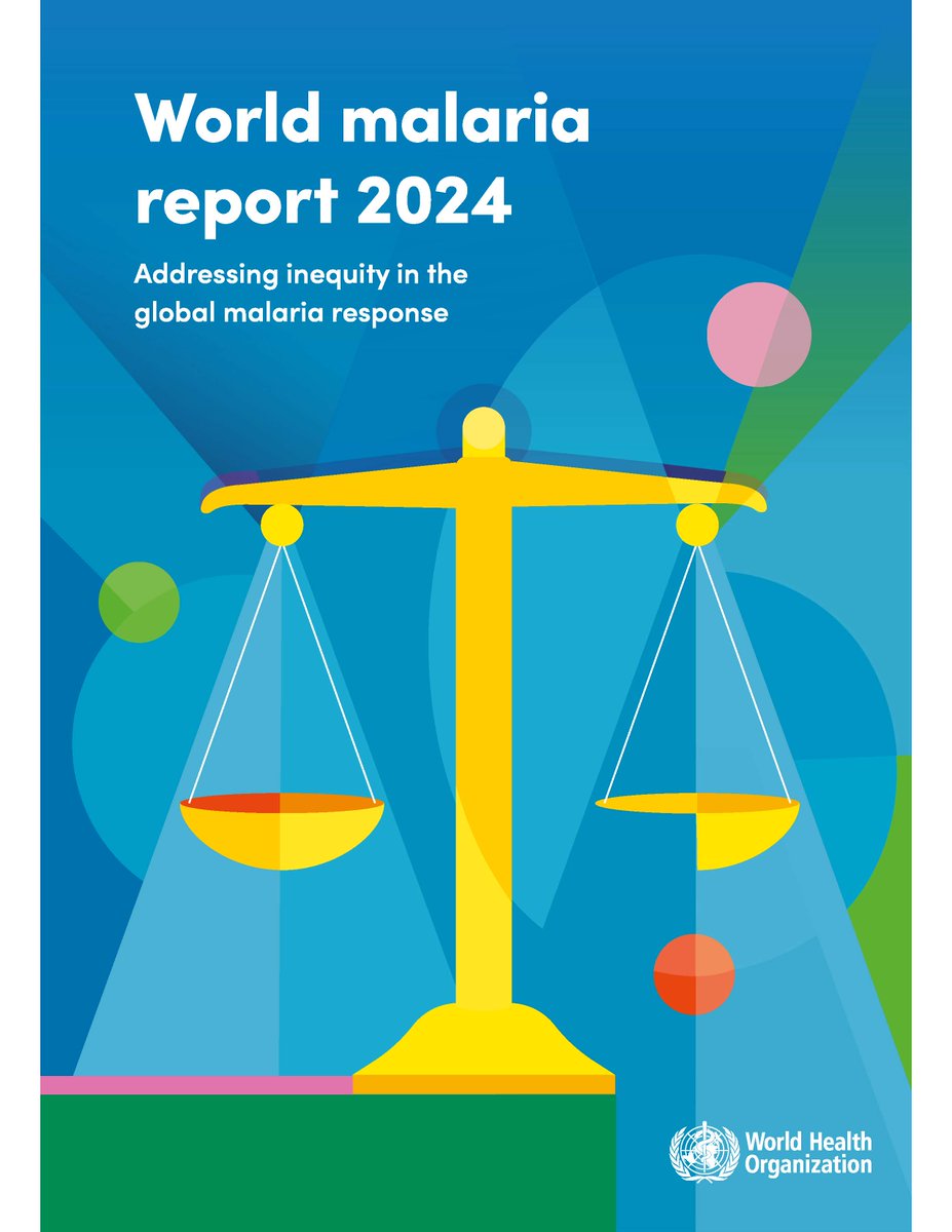 The 2024 #WorldMalariaReport is now available! 

who.int/publications/i…

Congratulations to all MAPpers for their key contributions. Find estimates of P.falciparum parasite #prevalence and case #incidence, effective treatment, ITN and IRS #coverage for sub-saharan Africa.