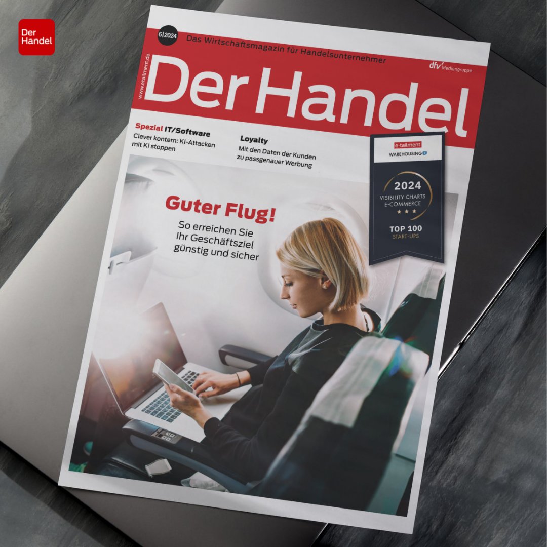 Dr Handel 6/2024 jetzt als E-Paper lesen!
Dieses Mal mit dem Top Thema Geschäftsreisen, einem IT/Software Spezial, dem Strategie-Thema Loyalty und den Visibility Charts E-Commerce: lnkd.in/eE9gGnuS