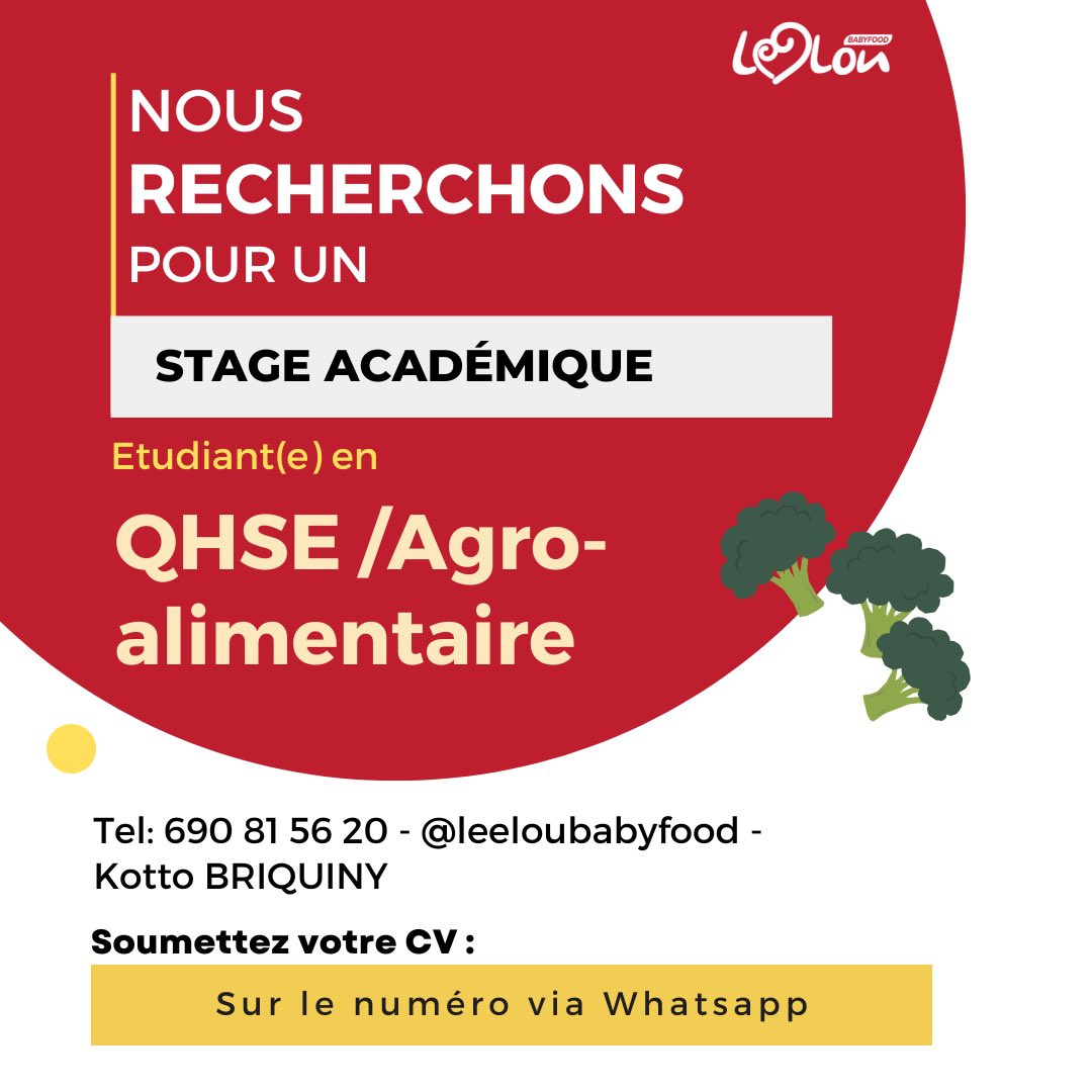 Alerte stage académique ouvert chez Leelou ‼️🔔

Toutes les infos sur le visuel. 

#PleaseRT