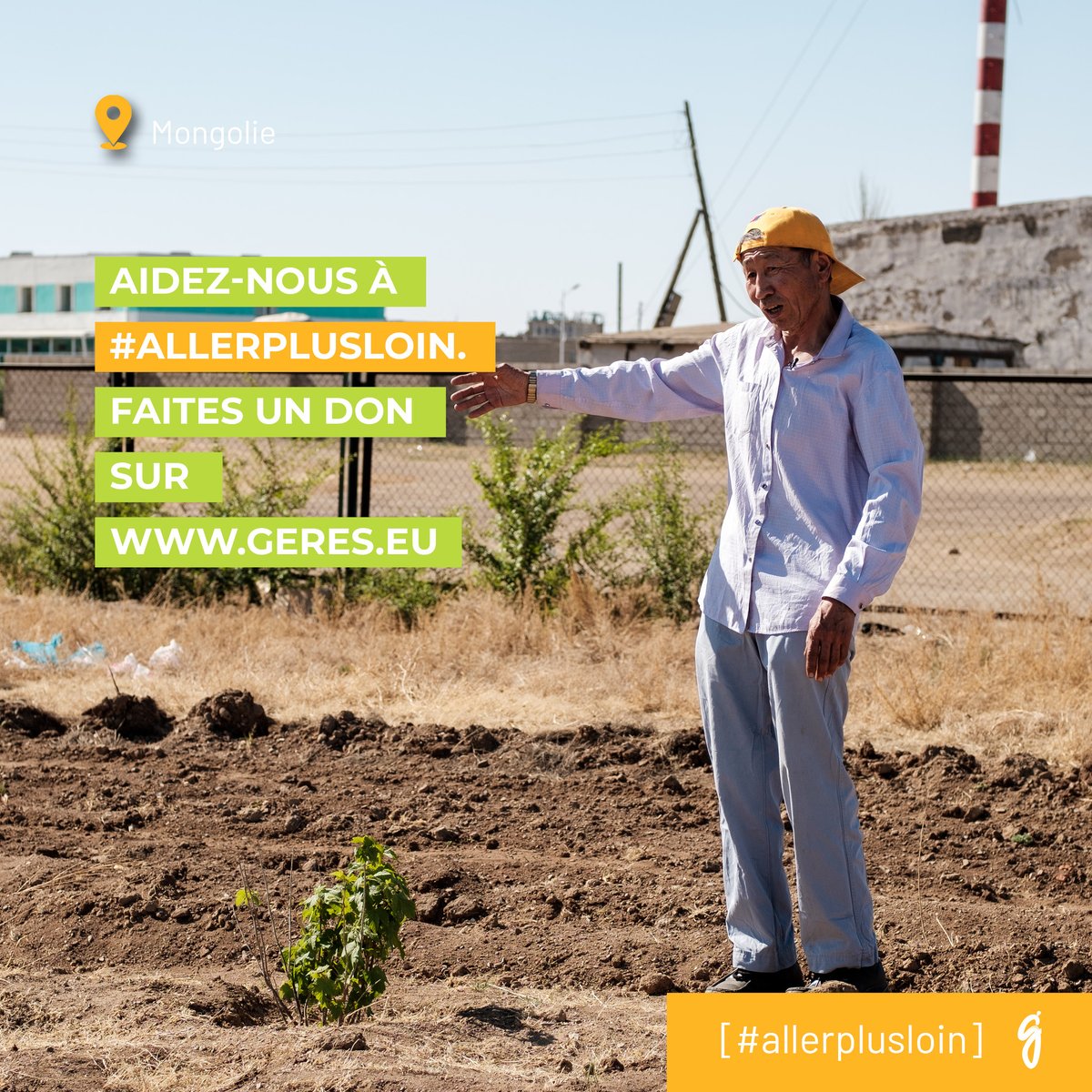 #allerplusloin]  En Mongolie, contre l’insécurité alimentaire et la pollution. 

Le Geres agit pour le développement de solutions énergétiques durables et adaptées au défis du territoire. 

Aidez-nous à #allerplusloin, Faites un don sur  🤝ow.ly/PHAa50UjIWT