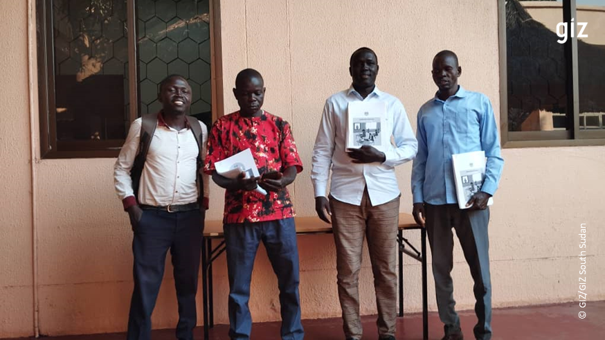 GIZ South Sudan (@giz_southsudan) on Twitter photo The 12-day county-based Trainers Pool #ToT is a wrap! The participants gained skills in rural council management, #CitizenParticipation, #ConflictResolution & more. They're ready to become facilitators to train local administrators in their counties.📚
<a href="/GERinSSD/">German Embassy South Sudan</a> <a href="/EUinSouthSudan/">EU in South Sudan</a> The 12-day county-based Trainers Pool #ToT is a wrap! The participants gained skills in rural council management, #CitizenParticipation, #ConflictResolution & more. They're ready to become facilitators to train local administrators in their counties.📚
<a href="/GERinSSD/">German Embassy South Sudan</a> <a href="/EUinSouthSudan/">EU in South Sudan</a>