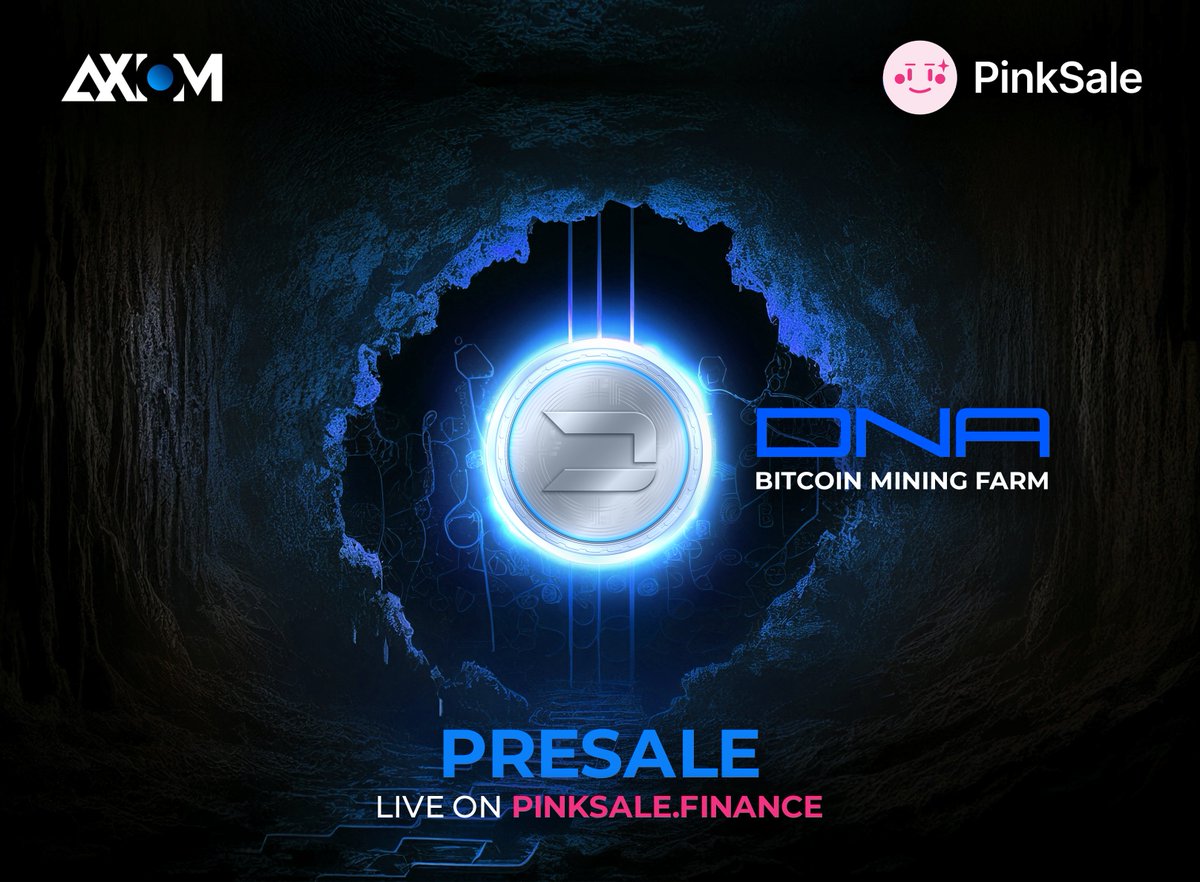 dna_datamining's tweet image. 🚀 DNA Bitcoin Mining Farm Asset Backed Token Presale Launch is LIVE! 🚀

We&apos;re thrilled to announce that the DNA Bitcoin Mining Farm Asset Backed Token presale is officially LIVE on PinkSale!

💎 What makes DNA unique?

Profits from Bitcoin Mining: Each month, profits generated…