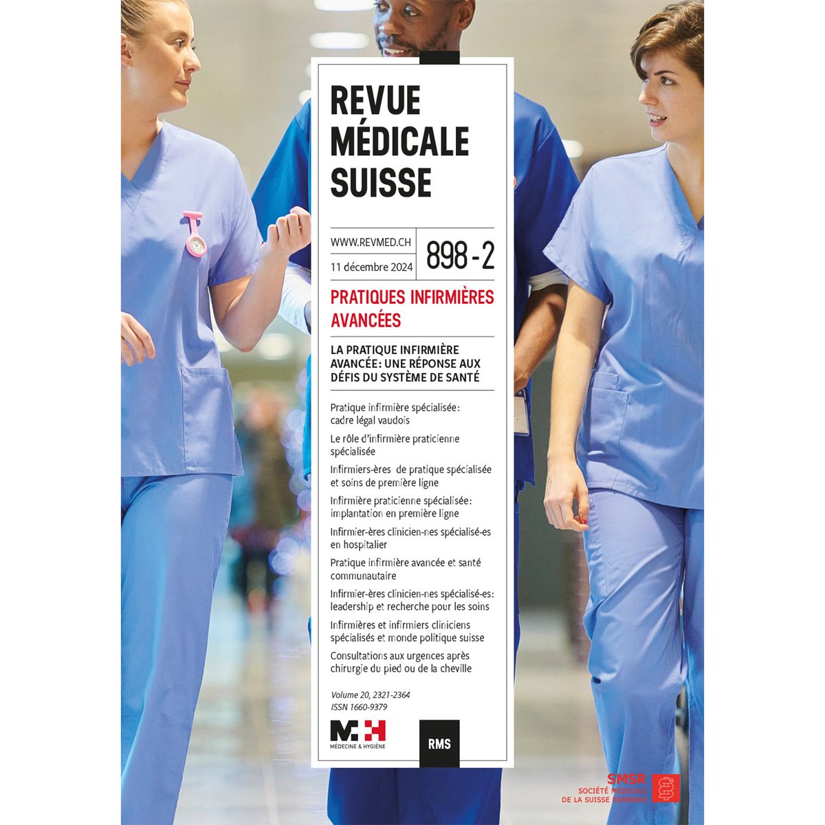 Revue Médicale Suisse (@revmedsuisse) on Twitter photo Au sommaire du numéro "Pratiques infirmières avancées" : cadre légal de la pratique dans le Canton de Vaud, rôle d’infirmière praticienne spécialisée au <a href="/CHUVLausanne/">CHUV / Centre hospitalier universitaire vaudois</a>, pratique dans la santé communautaire... et de nombreux autres articles à retrouver ici :
revmed.ch/revue-medicale… Au sommaire du numéro "Pratiques infirmières avancées" : cadre légal de la pratique dans le Canton de Vaud, rôle d’infirmière praticienne spécialisée au <a href="/CHUVLausanne/">CHUV / Centre hospitalier universitaire vaudois</a>, pratique dans la santé communautaire... et de nombreux autres articles à retrouver ici :
revmed.ch/revue-medicale…