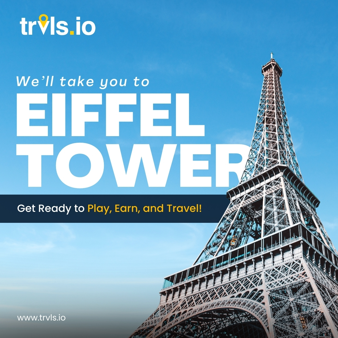 TRVLSOfficial's tweet photo. TRVLS takes you from “I wish I could go to the Eiffel Tower” to “I’m standing under it right now!” Personalized planning, rewards, and no stress—just pure travel bliss. 🌍🌟

Visit us at https://t.co/f3sD4mZXQA to learn more!

#EiffelTower #AroundTheWorld #BucketList https://t.co/kWN3fVRiyd