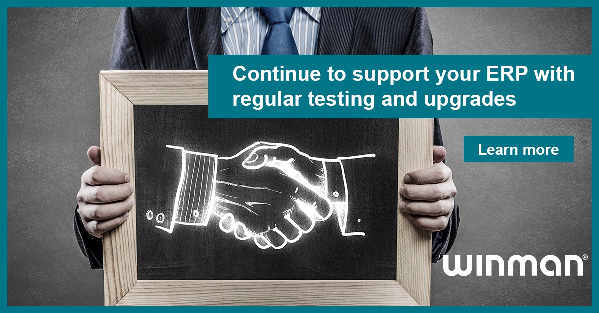WinMan_ERP's tweet image. Testing your upgrades before you add them to your live system is a great way to make sure all your processes are working efficiently, and so all of the team are aware of any changes! 

Read more tips here: hubs.ly/Q02XTgGb0

#helpguides #WinMan #ERP #support #consultancy