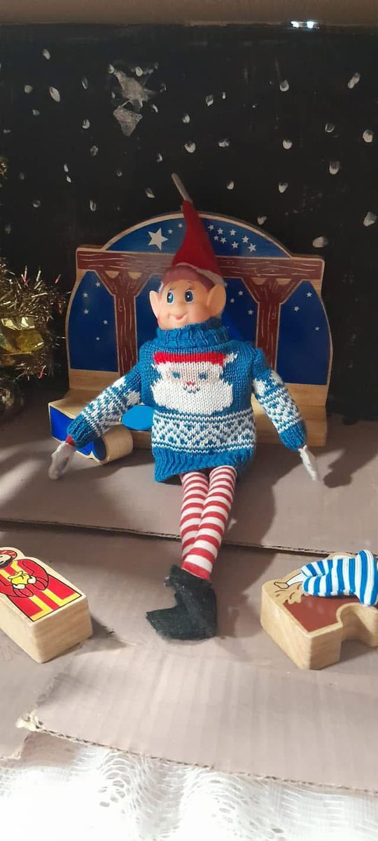 Our cheeky elf has had a lovely start to December, getting into lots of mischief at Stanley Grove 🌲 🎅🏻 #BrightFuturesElfEscapades #BrightFuturesFestiveFun