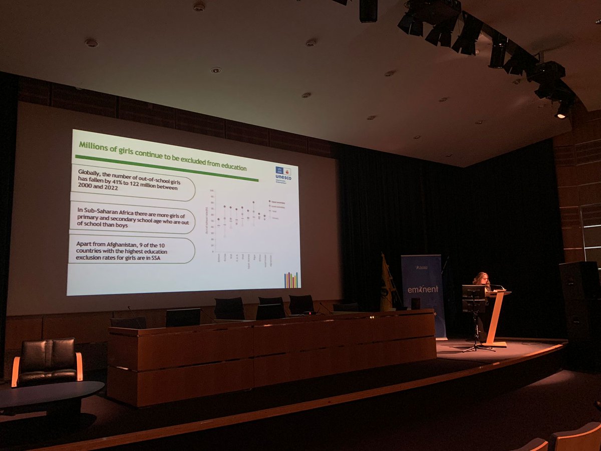 "68% of countries in the  world have policies to support STEM... But only half explicitly support  girls' inclusion in STEM" - Anna Cristina D’Addio, <a href="/UNESCO/">UNESCO 🏛️ #Education #Sciences #Culture 🇺🇳</a>.