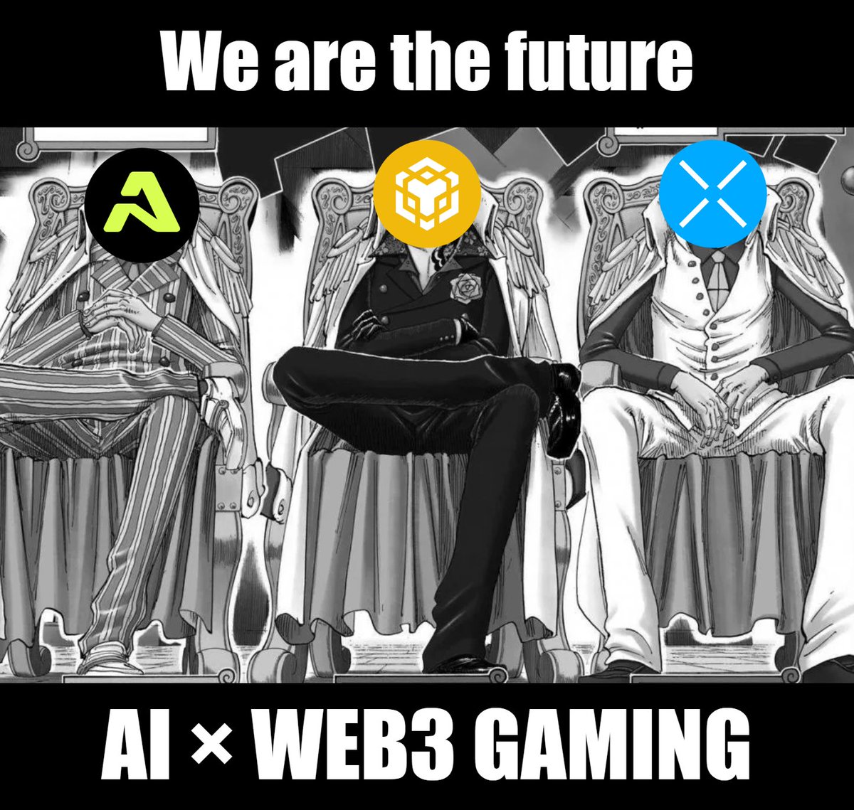 That's right, <a href="/elonmusk/">Elon Musk</a> ! AI gaming is the future. 

And that's us! <a href="/XPLA_Official/">XPLA</a> <a href="/BNBCHAIN/">BNB Chain</a> <a href="/AethirCloud/">Aethir</a>

Check these out!👇
1️⃣x.com/XPLA_Official/…
2️⃣x.com/AethirCloud/st…
3️⃣x.com/BNBCHAIN/statu…

#AI #Web3gaming