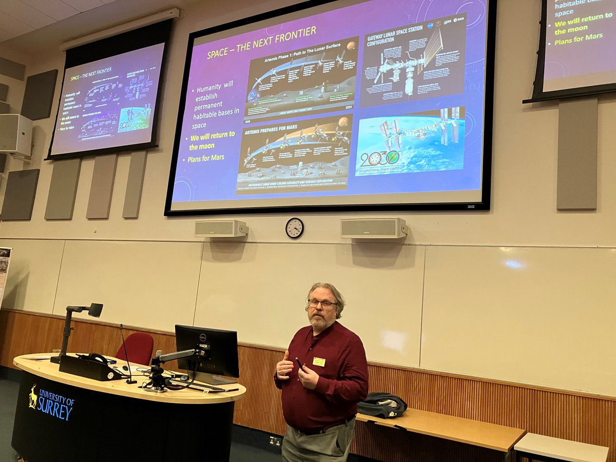 👏 Our Director, Fred Currell and Senior Technical Specialist, Andy Smith spoke at The UK National Ion Beam Centre User Meeting yesterday at The University of Surrey.